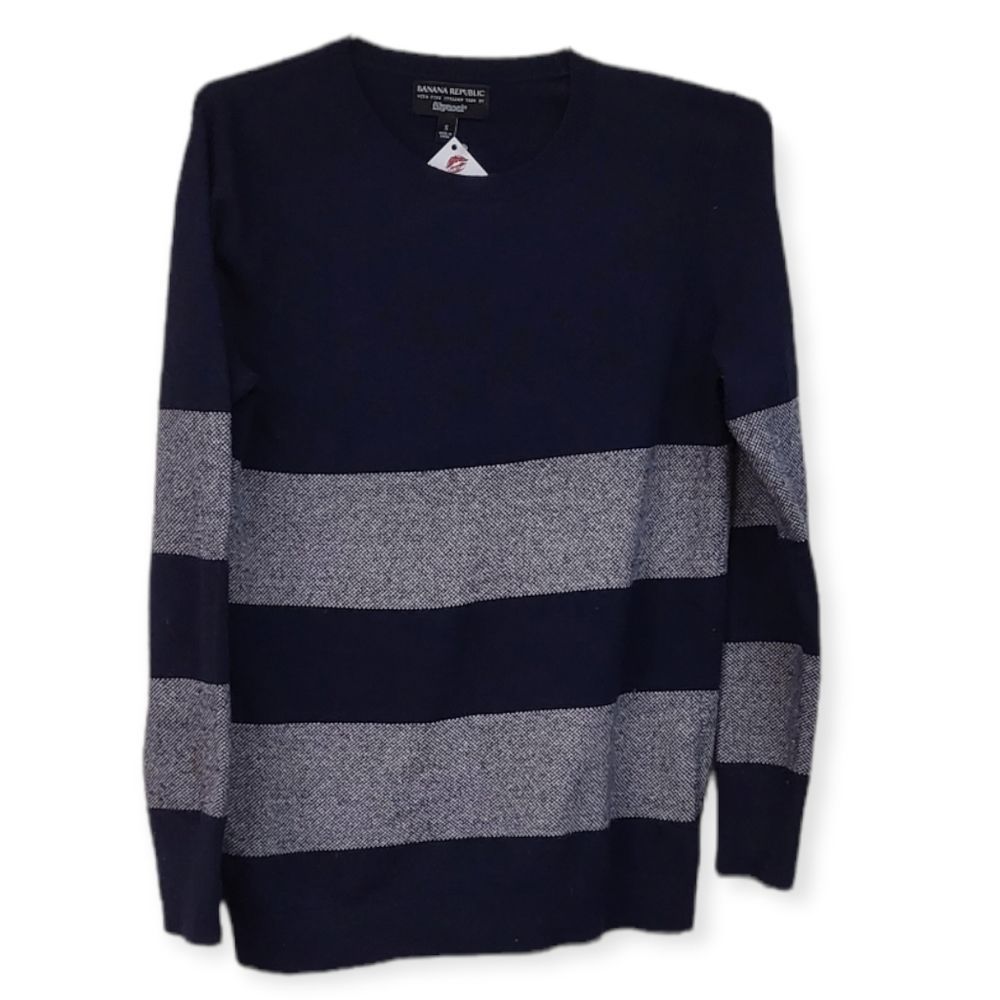 BANANA REPUBLIC x FLIPUCCI Wool Color-block Sweater S